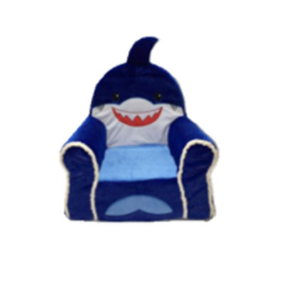 1.57FT 0.48M Decorative Stuffed Animals Plush Shark Chair Hypoallergenic