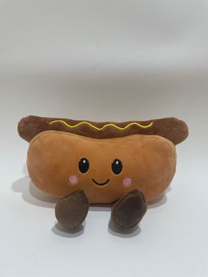 ৭ পিস বাছাই করা হটডগ প্লাশ খেলনা, বাচ্চাদের এবং বাড়ির সাজসজ্জার জন্য সুন্দর খাবার স্টাফ করা প্রাণী