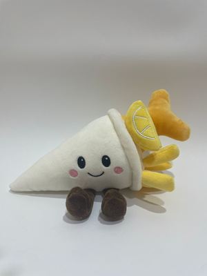 7 পিসি বিভিন্ন ভাজা মাছ এবং চিপস প্লাশ খেলনা, মিষ্টি খাবার শিশুদের জন্য এবং হোম সজ্জা জন্য stuffed প্রাণী