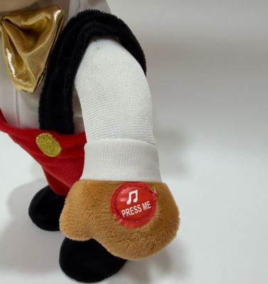 গান ও নাচের ক্রিসমাস সান্টা এবং হরিণ