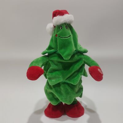 সঙ্গীত এবং গতির সাথে গান এবং নাচ ক্রিসমাস ট্রি