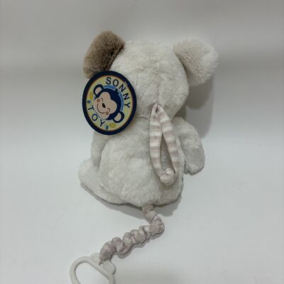 Soft Plush Dog Infant Music Box Baby Sleep Soothing Musical Plush Toy